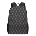 Dot Geometric Triangle Pattern Print 17 Inch Backpack