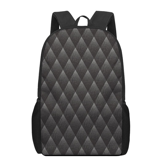 Dot Geometric Triangle Pattern Print 17 Inch Backpack
