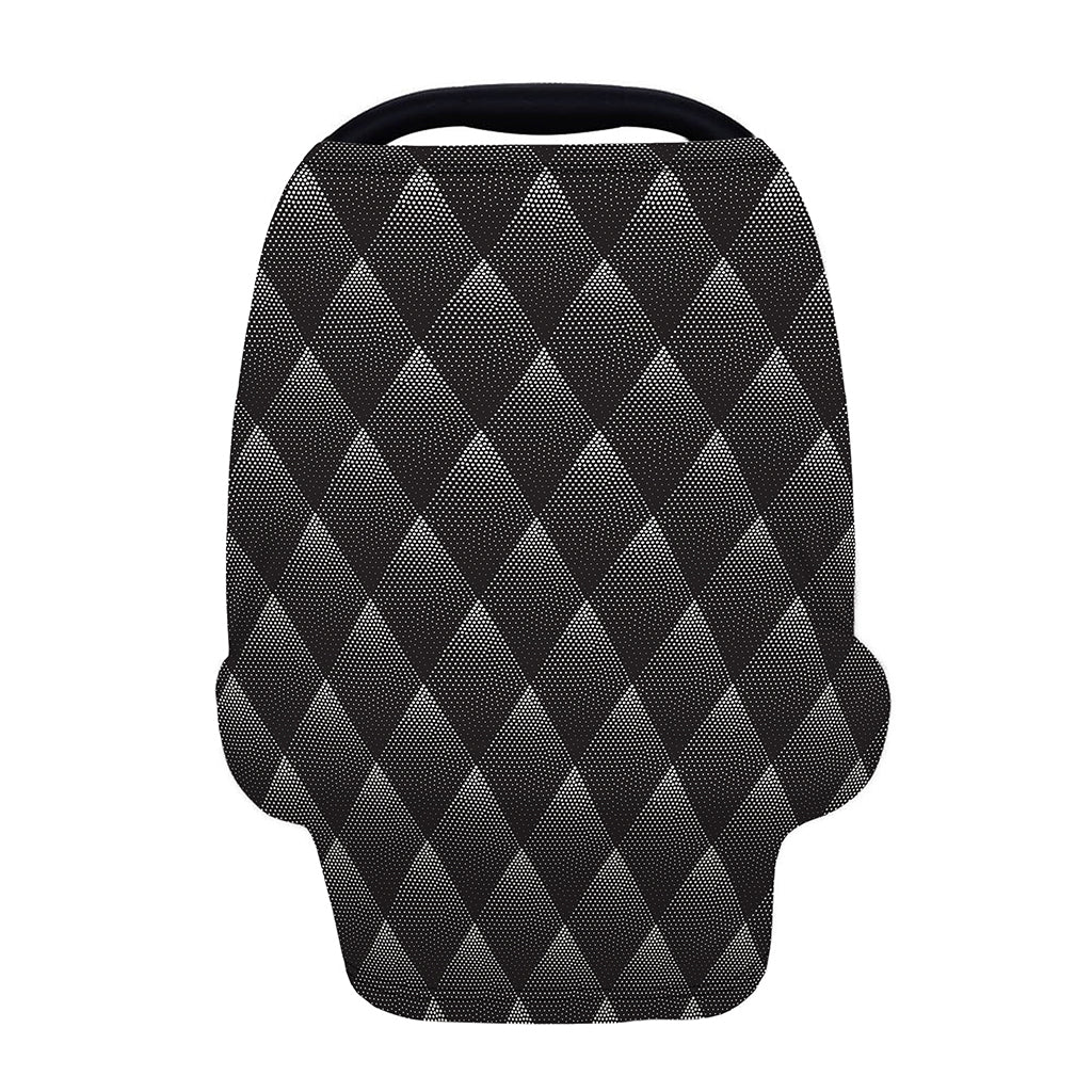 Dot Geometric Triangle Pattern Print Baby Seat Cover