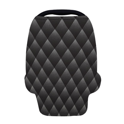 Dot Geometric Triangle Pattern Print Baby Seat Cover