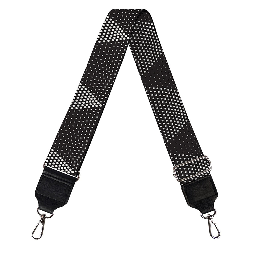 Dot Geometric Triangle Pattern Print Bag Strap