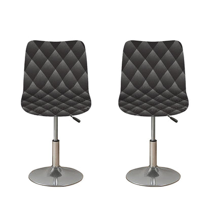 Dot Geometric Triangle Pattern Print Bar Stool Covers