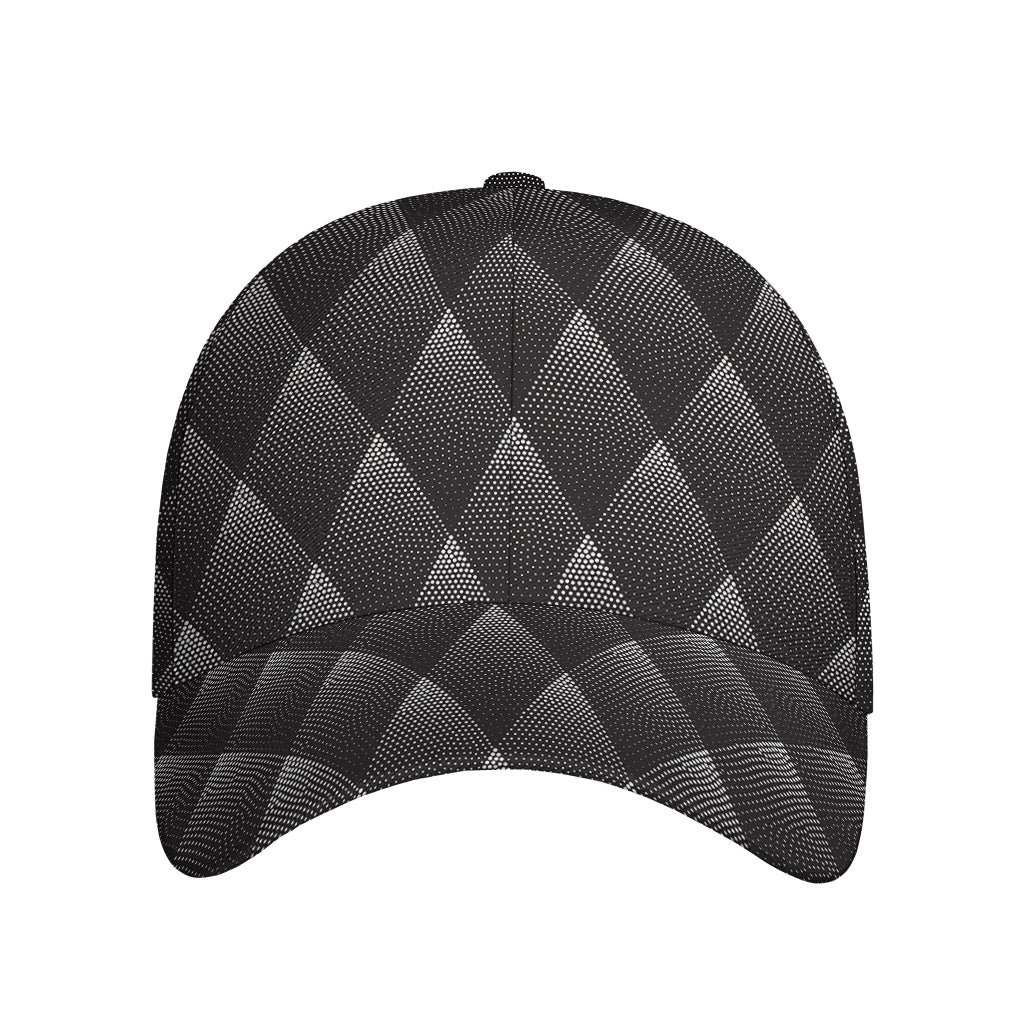 Dot Geometric Triangle Pattern Print Baseball Cap