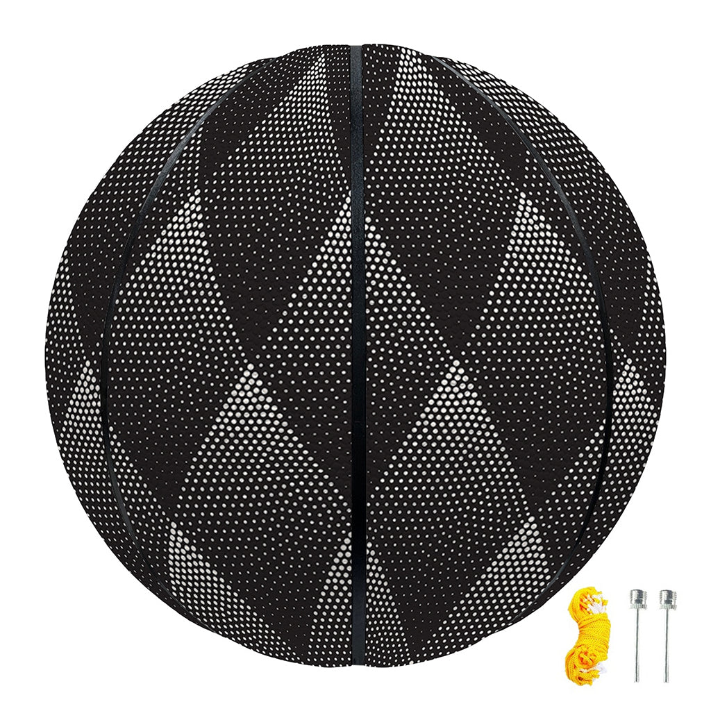 Dot Geometric Triangle Pattern Print Basketball