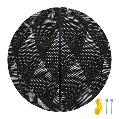 Dot Geometric Triangle Pattern Print Basketball
