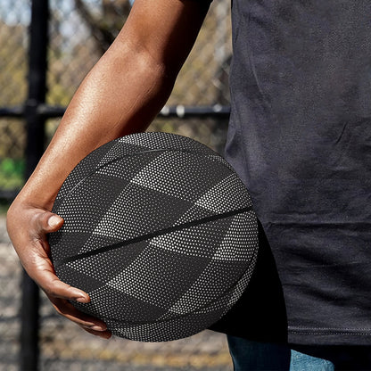 Dot Geometric Triangle Pattern Print Basketball