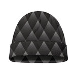 Dot Geometric Triangle Pattern Print Beanie