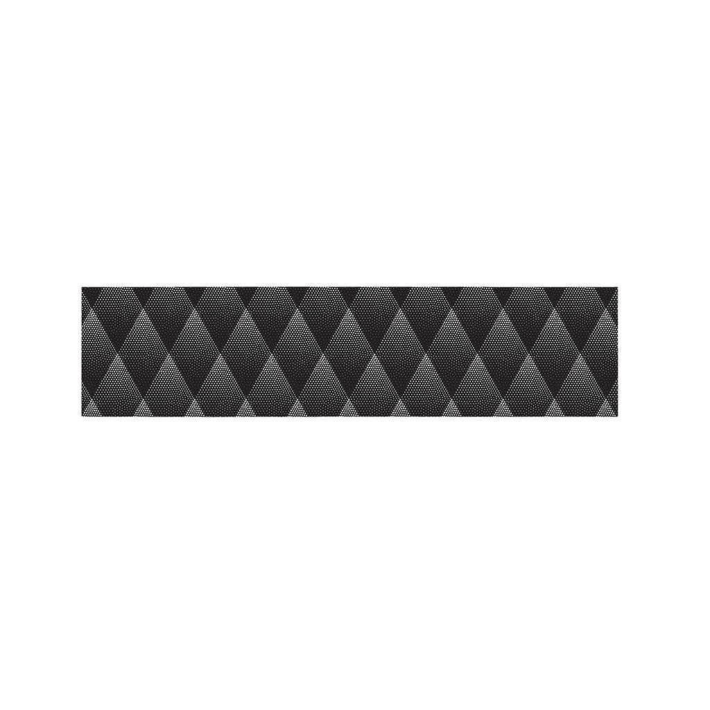 Dot Geometric Triangle Pattern Print Bed Runner