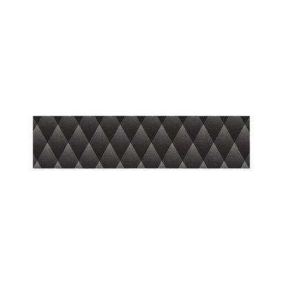 Dot Geometric Triangle Pattern Print Bed Runner