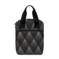 Dot Geometric Triangle Pattern Print Bible Tote Bag