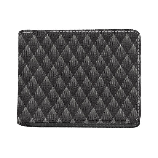 Dot Geometric Triangle Pattern Print Bifold Wallet