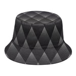 Dot Geometric Triangle Pattern Print Bucket Hat