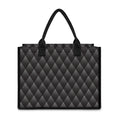 Dot Geometric Triangle Pattern Print Canvas Tote Bag