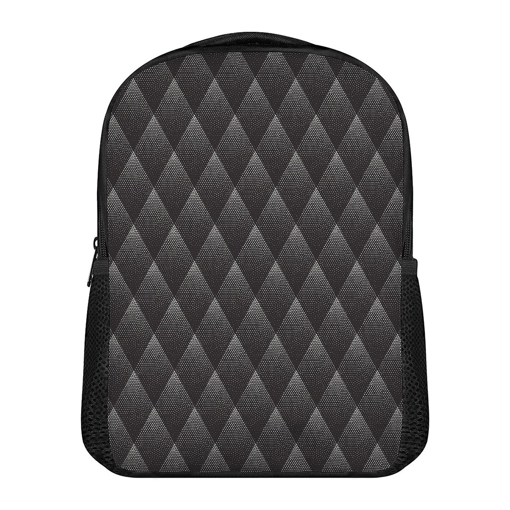 Dot Geometric Triangle Pattern Print Casual Backpack