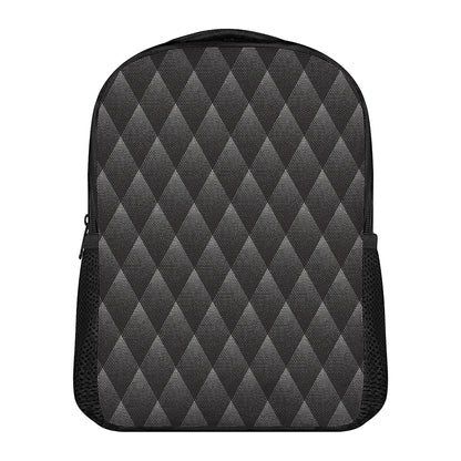 Dot Geometric Triangle Pattern Print Casual Backpack