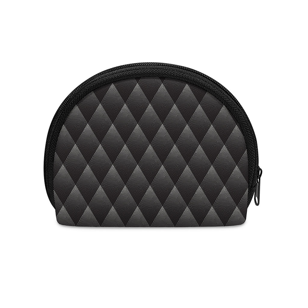 Dot Geometric Triangle Pattern Print Coin Purse