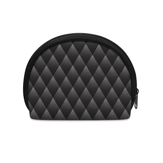 Dot Geometric Triangle Pattern Print Coin Purse