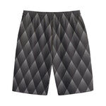 Dot Geometric Triangle Pattern Print Cotton Shorts