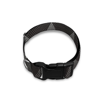 Dot Geometric Triangle Pattern Print Dog Collar