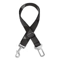 Dot Geometric Triangle Pattern Print Dog Seat Belt