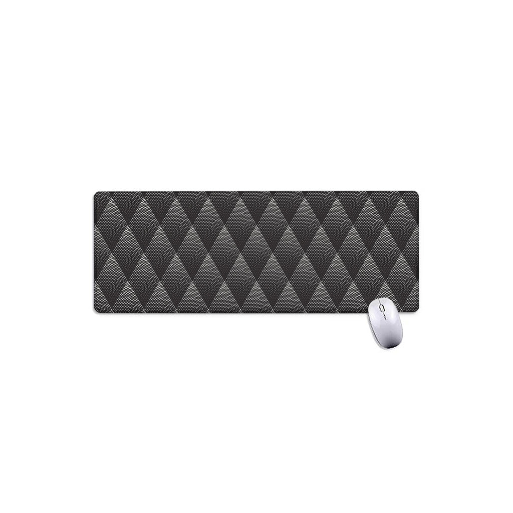 Dot Geometric Triangle Pattern Print Extended Mouse Pad