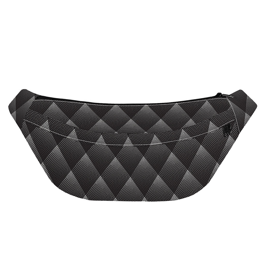 Dot Geometric Triangle Pattern Print Fanny Pack