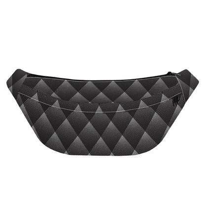 Dot Geometric Triangle Pattern Print Fanny Pack