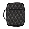 Dot Geometric Triangle Pattern Print Front Pocket Bible Bag