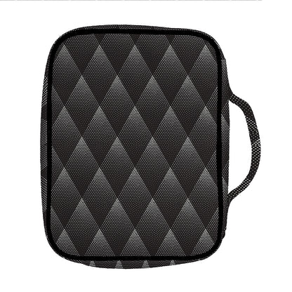 Dot Geometric Triangle Pattern Print Front Pocket Bible Bag