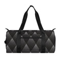 Dot Geometric Triangle Pattern Print Gym Bag