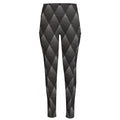 Dot Geometric Triangle Pattern Print High-Waisted Pocket Leggings