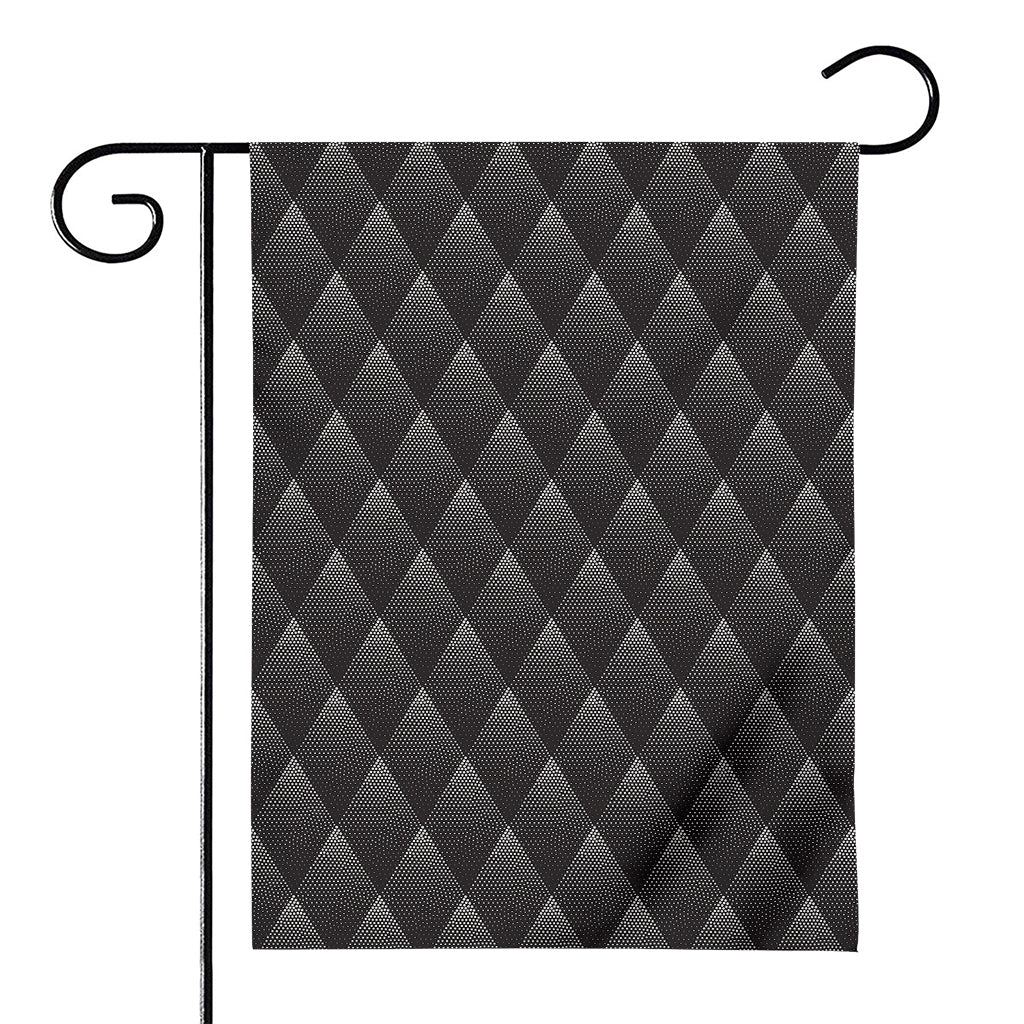 Dot Geometric Triangle Pattern Print House Flag