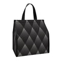 Dot Geometric Triangle Pattern Print Insulated Lunch Tote