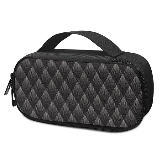 Dot Geometric Triangle Pattern Print Insulin Cooler Travel Case