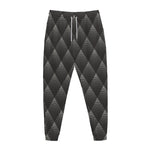 Dot Geometric Triangle Pattern Print Jogger Pants