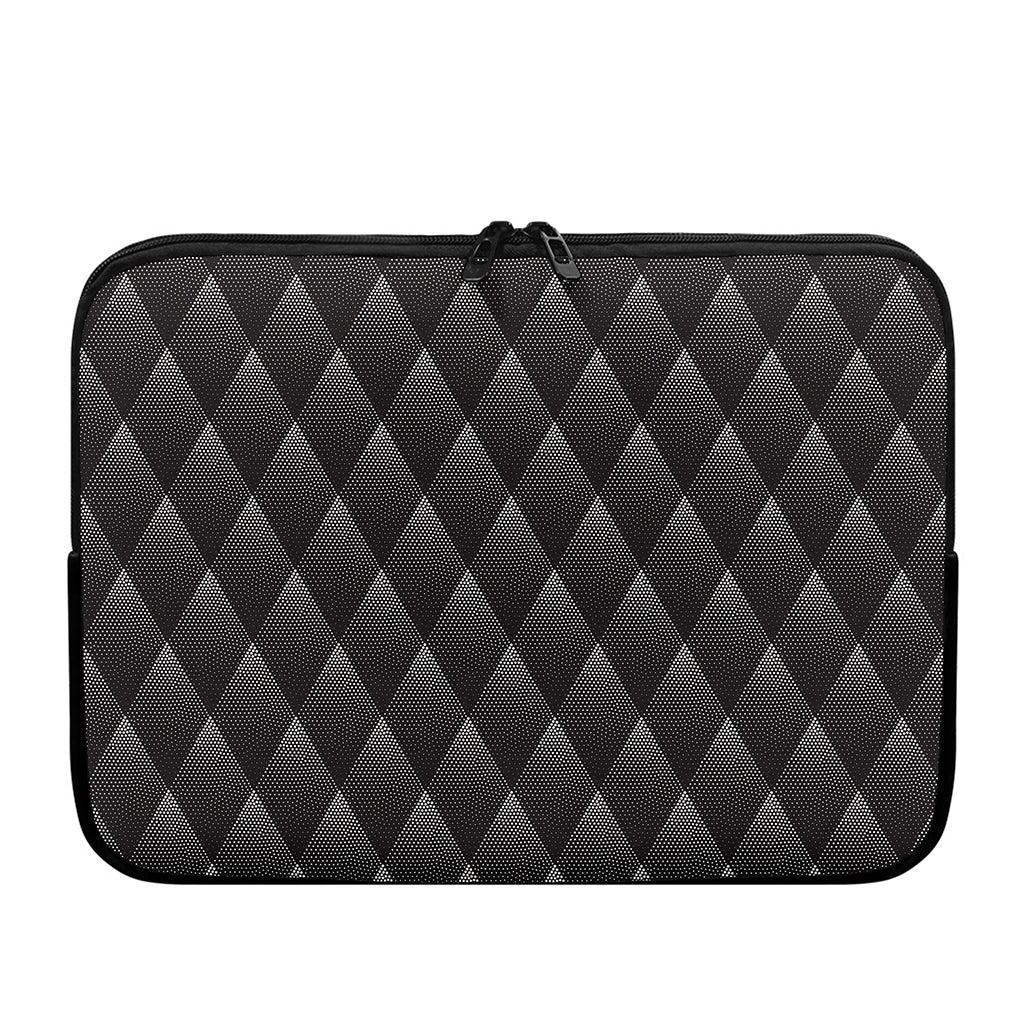 Dot Geometric Triangle Pattern Print Laptop Sleeve
