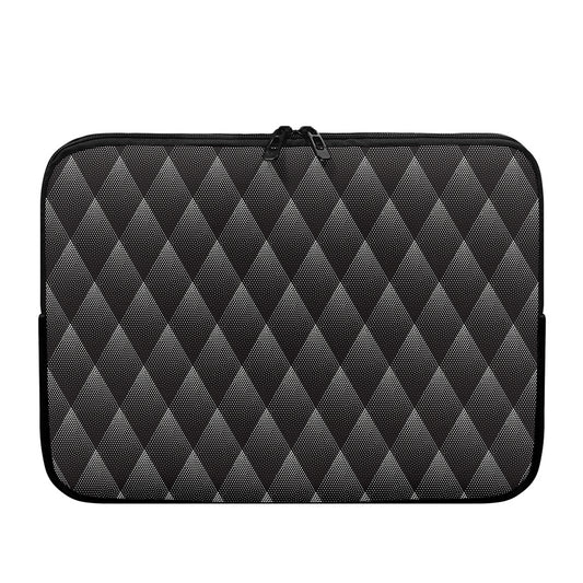Dot Geometric Triangle Pattern Print Laptop Sleeve