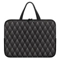 Dot Geometric Triangle Pattern Print Laptop Sleeve With Handle