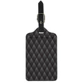 Dot Geometric Triangle Pattern Print Luggage Tag