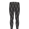 Dot Geometric Triangle Pattern Print Men's Leggings