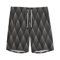 Dot Geometric Triangle Pattern Print Men's Athletic Shorts