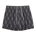 Dot Geometric Triangle Pattern Print Mesh Shorts