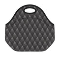 Dot Geometric Triangle Pattern Print Neoprene Lunch Bag