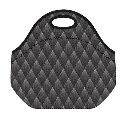 Dot Geometric Triangle Pattern Print Neoprene Lunch Bag