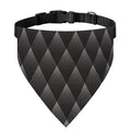 Dot Geometric Triangle Pattern Print Over The Collar Dog Bandana