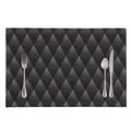 Dot Geometric Triangle Pattern Print Placemat