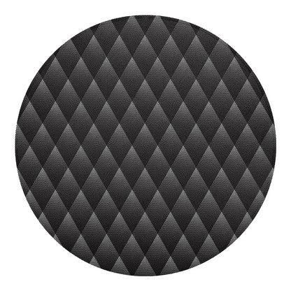 Dot Geometric Triangle Pattern Print Round Blanket