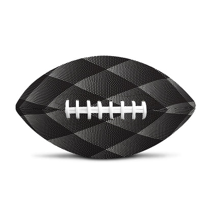 Dot Geometric Triangle Pattern Print Rugby Ball