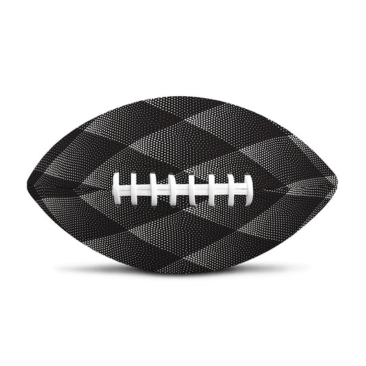 Dot Geometric Triangle Pattern Print Rugby Ball