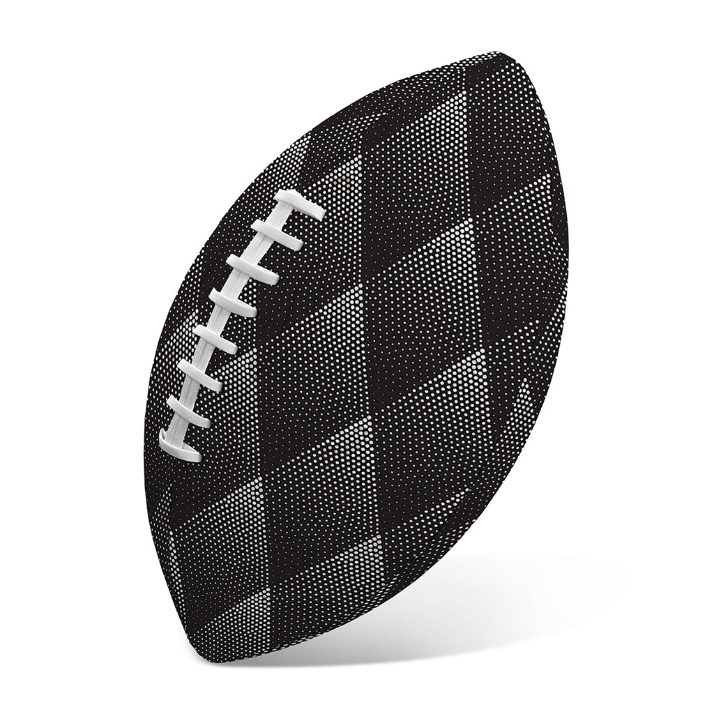 Dot Geometric Triangle Pattern Print Rugby Ball